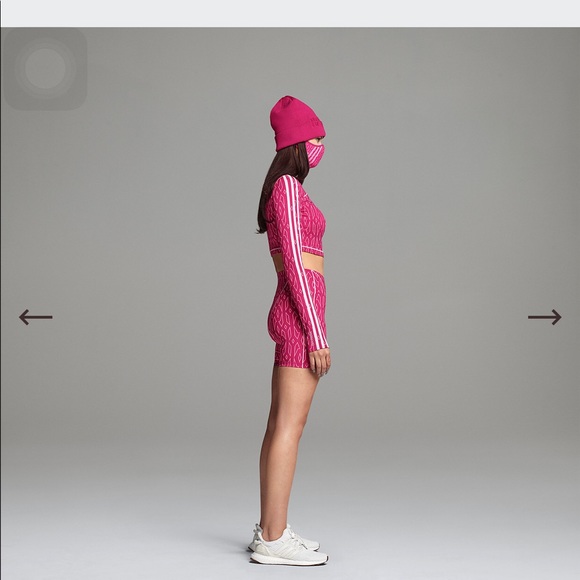 Ivy park Icy park monogram tight shorts bold pink - Picture 5 of 8